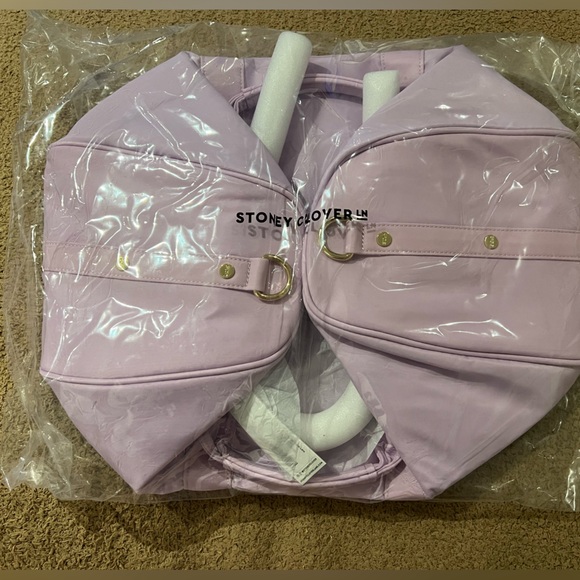 🌟🌟NWT🌟🌟Stoney Clover Lane Grape Mini Duffle in factory sealed plastic wrap - Picture 6 of 8